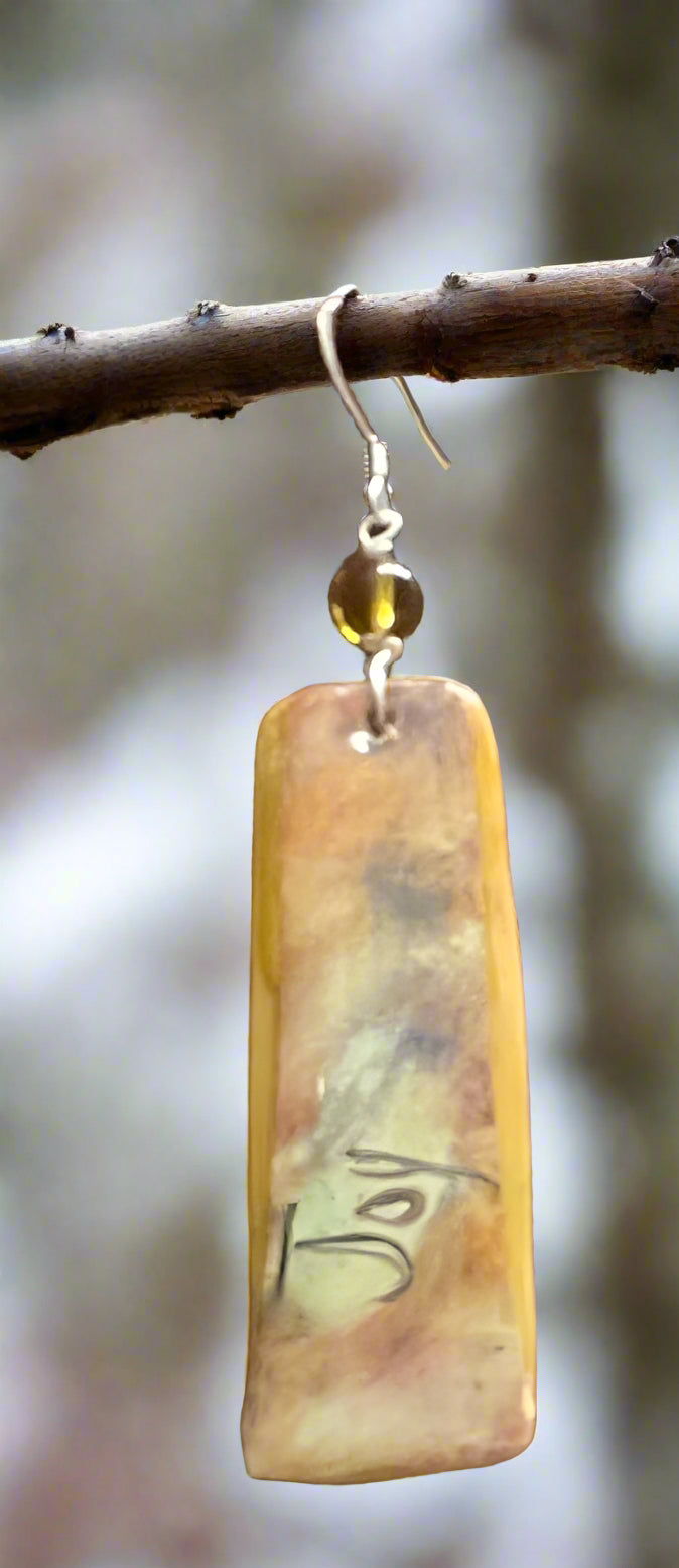 Fruit of the Spirt Earrings- Love & Joy