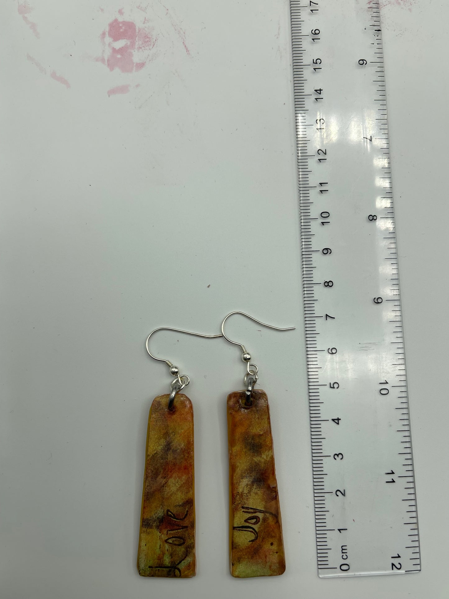 Fruit of the Spirit Earrings- Love & Joy