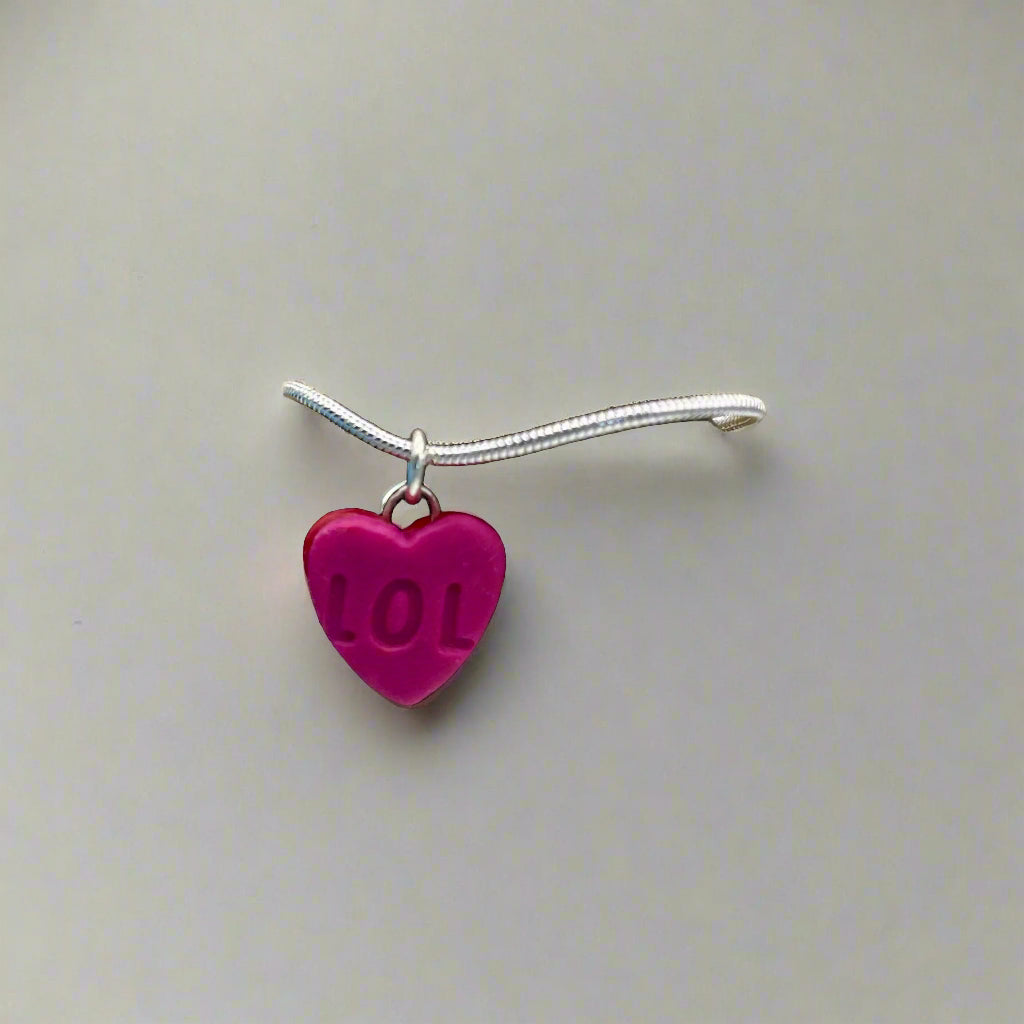 Sweet Valentine! Small heart shaped pendant necklace