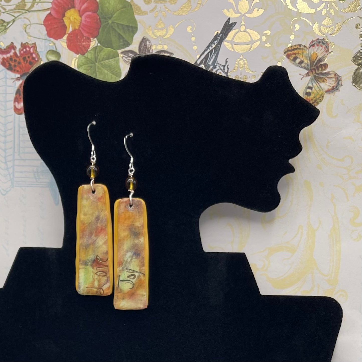 Fruit of the Spirt Earrings- Love & Joy