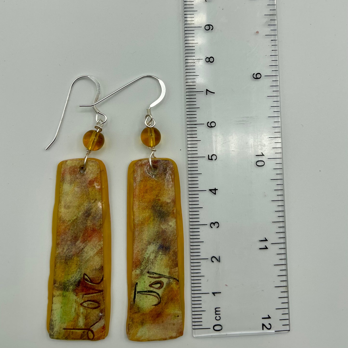 Fruit of the Spirt Earrings- Love & Joy