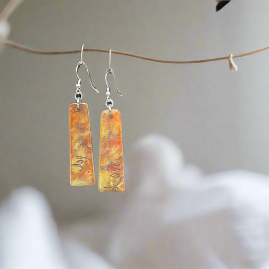 Fruit of the Spirit Earrings- Love & Joy