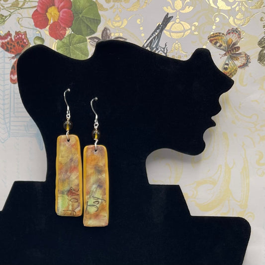 Fruit of the Spirt Earrings- Love & Joy